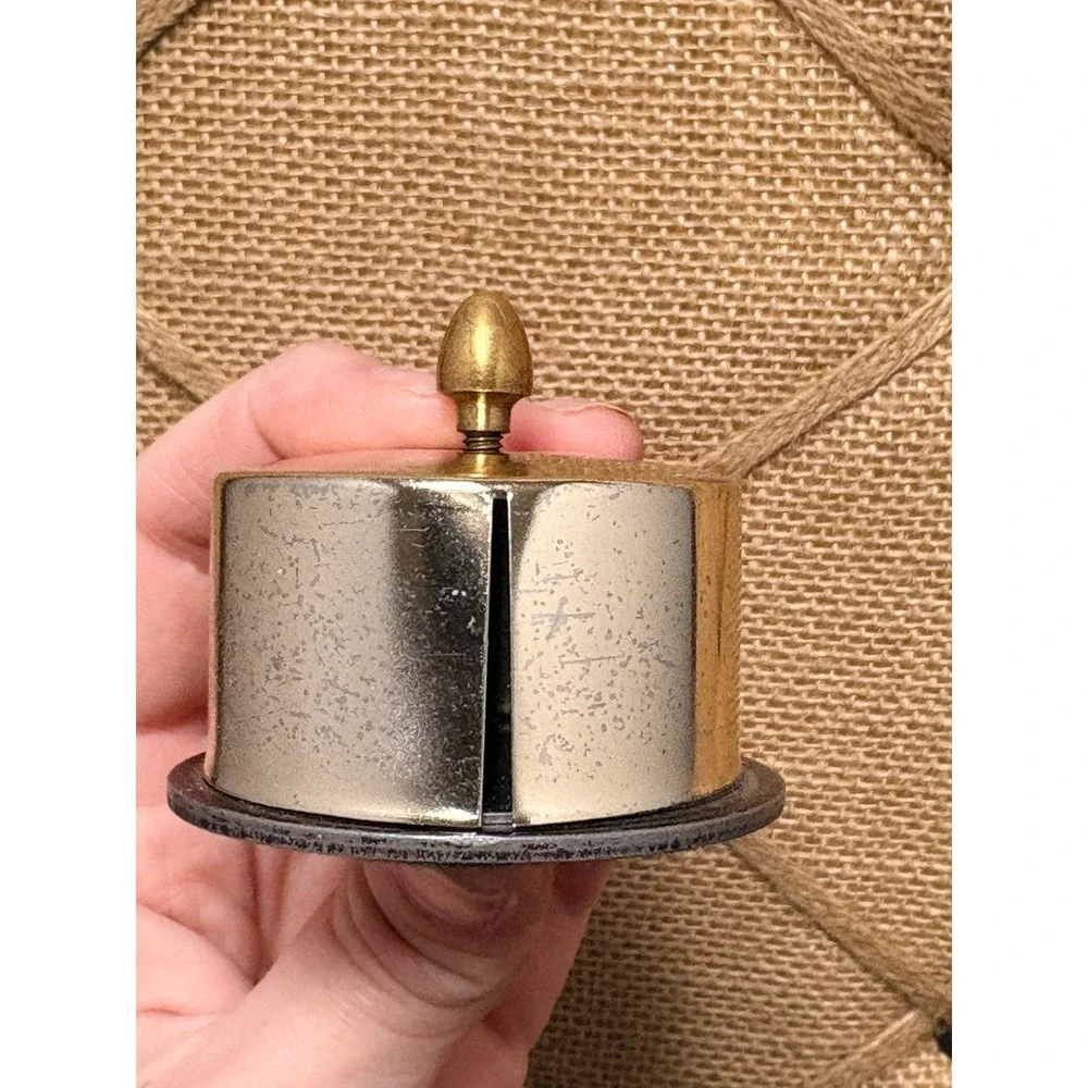 Vintage Brass Stamp Holder